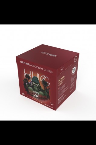 Hug Coal 26mm Nargile Kömürü 1 KG Hug Coal 26mm Nargile Kömürü 1 KG